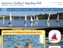 Tablet Screenshot of corksailing.com